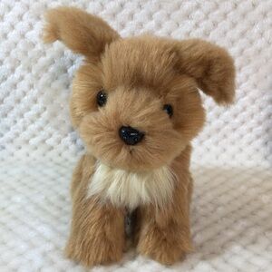 Our Generation BATTAT Plush Tan Cream Terrier Dog Malids Pet Stuffed Animal Toy